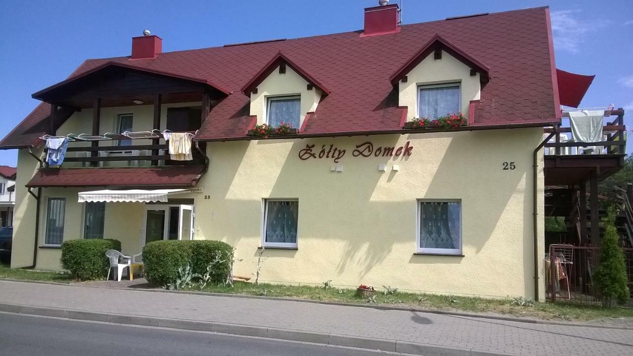 Zolty Domek Apartman Dźwirzyno Kültér fotó